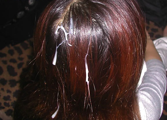 Crema de enjuague - semen en el pelo
 #4036911