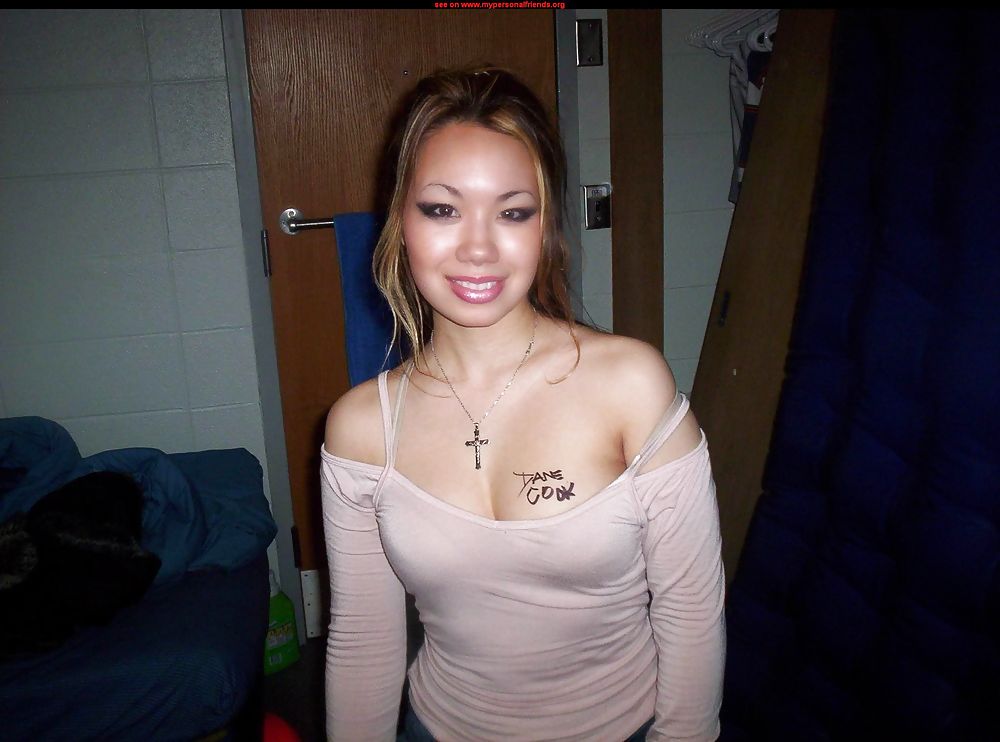 Hot Asian with Dane Cook signature #691464