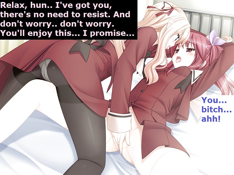 Hentai with captions: Yuri! (lesbians) #21850786