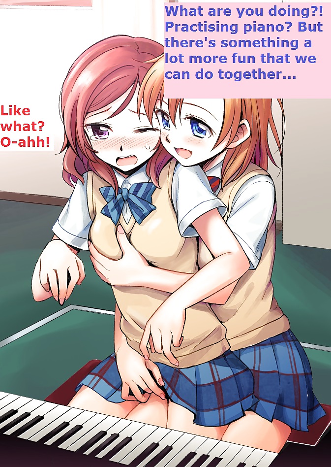 Hentai with captions: Yuri! (lesbians) #21850792
