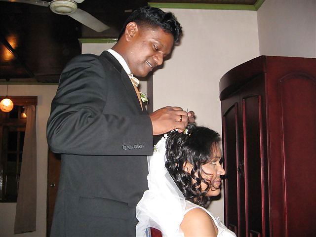 Srilankan wedding couple #15962392