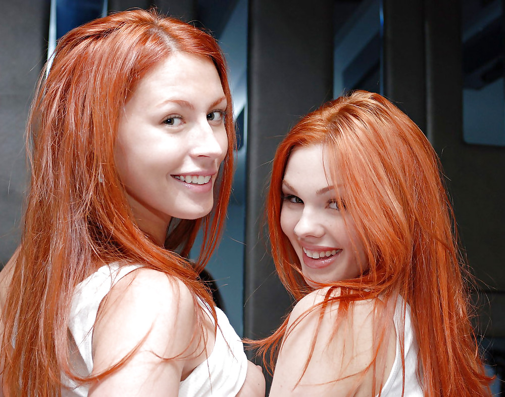 2 Redhead Lesbian Babes #11209795
