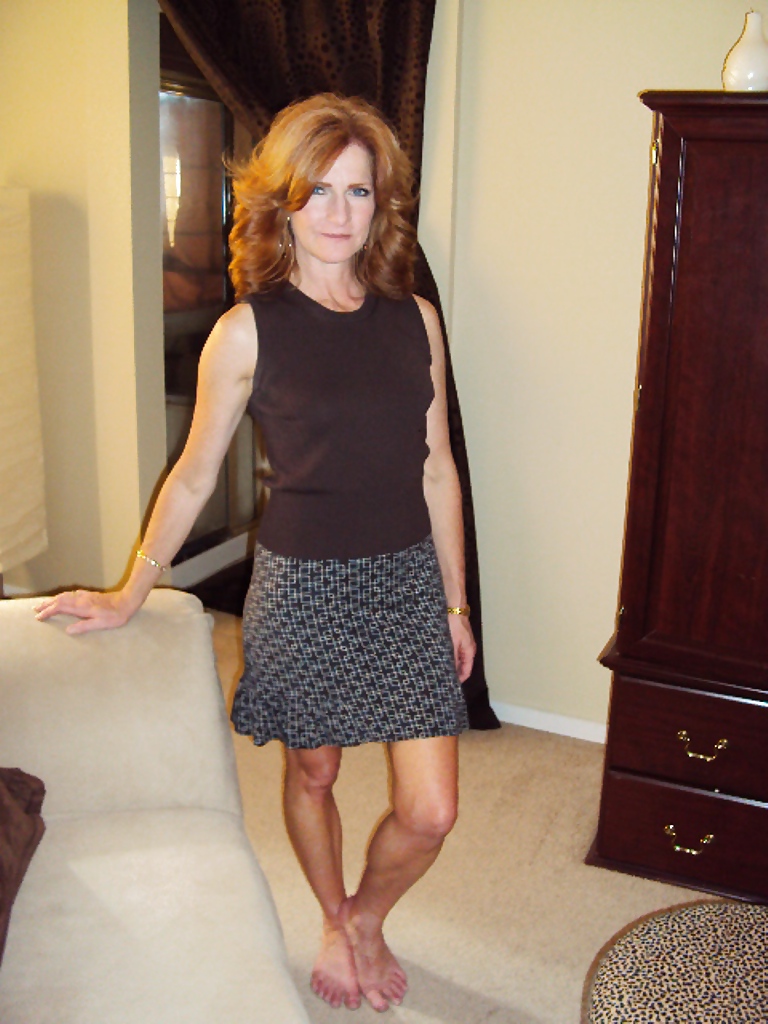Wife in Skirts Dresses and Upskirt #19656800
