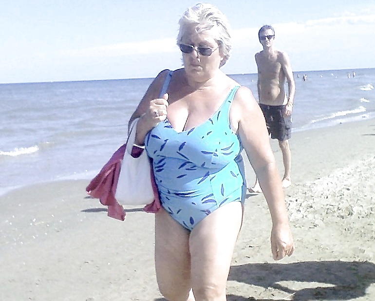 Grannies on beach 4 #16807045