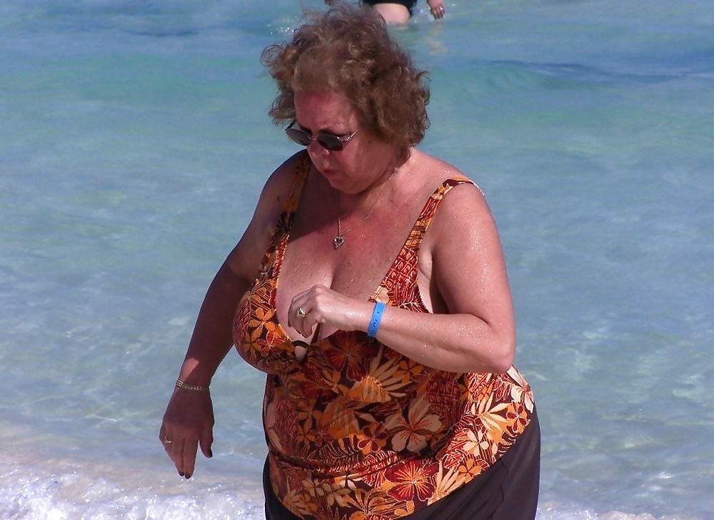 Grannies on beach 4 #16807053