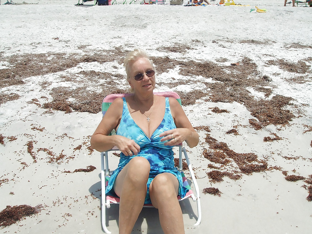 Grannies on beach 4 #16807217