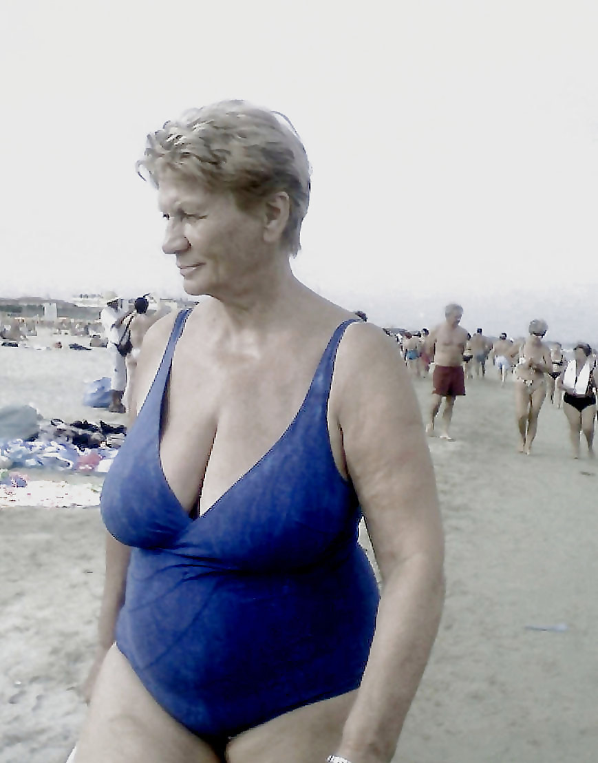 Grannies on beach 4 #16807242