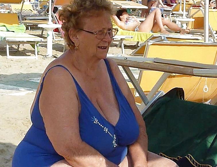 Grannies on beach 4 #16807268