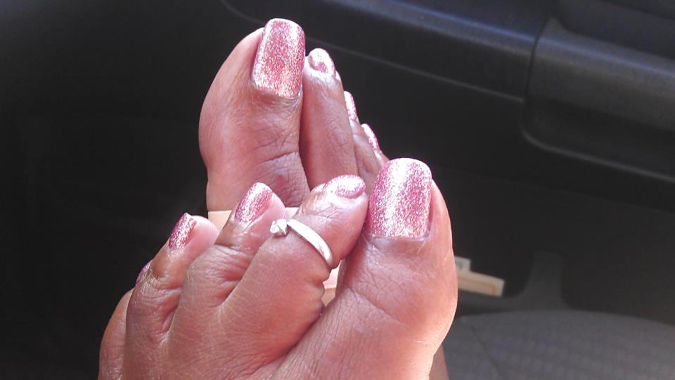 Black womans sexy toes #8916278