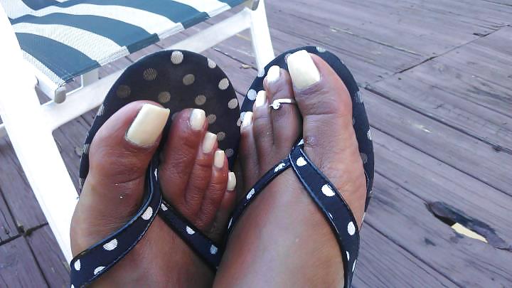 Black womans sexy toes #8916281