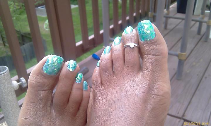 Black womans sexy toes #8916303