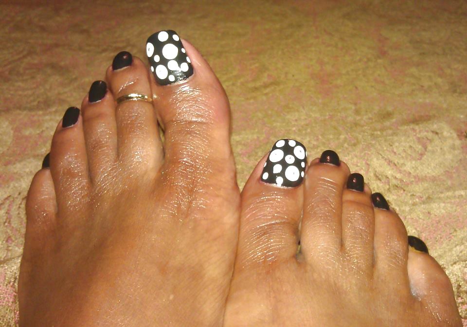 Black womans sexy toes #8916308