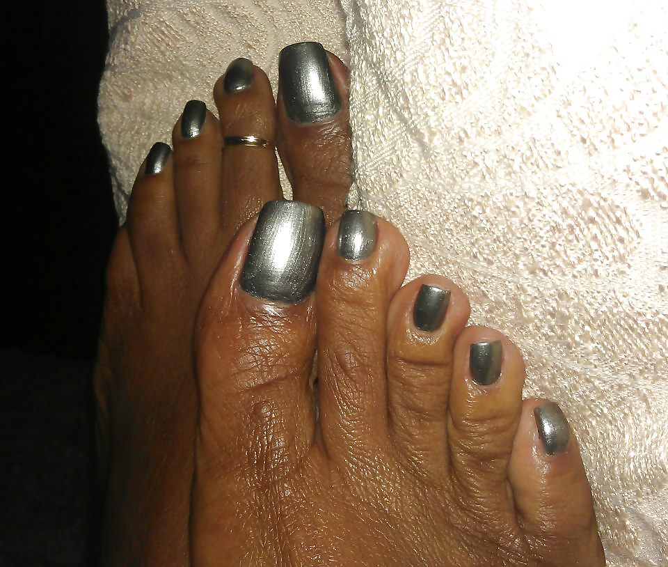 Black womans sexy toes #8916320