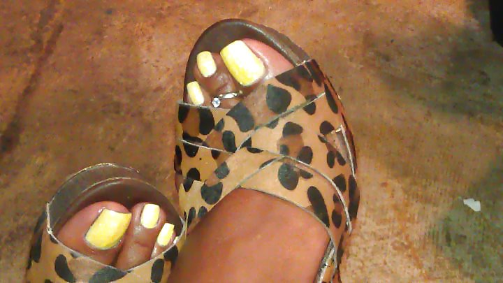 Black womans sexy toes #8916324