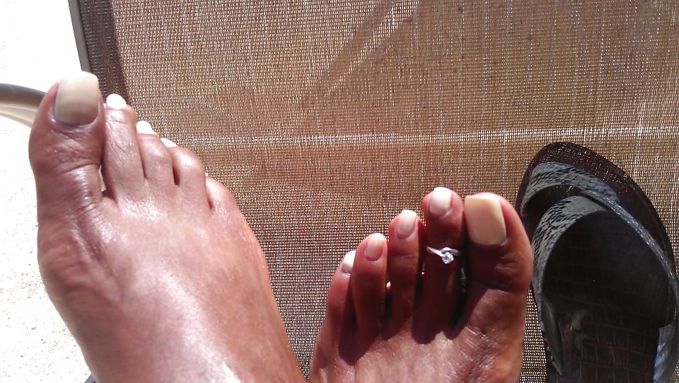 Black womans sexy toes #8916331