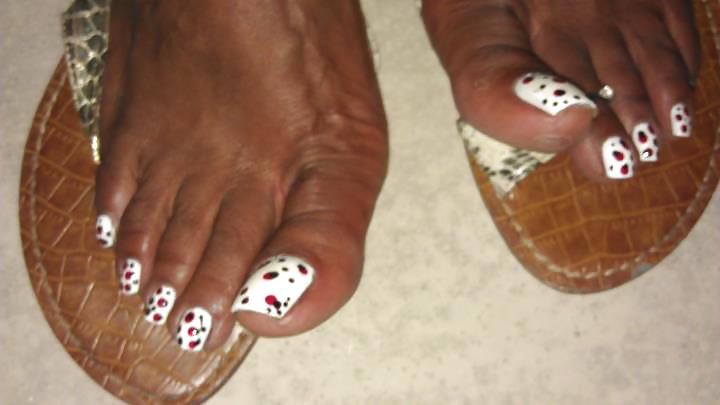 Black womans sexy toes #8916344