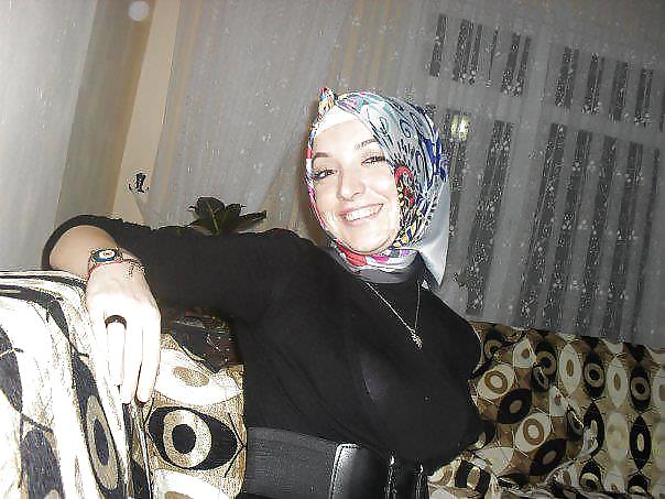 Turbanli hijab árabe, turco, asiático desnudo - no desnudo 14
 #15595921