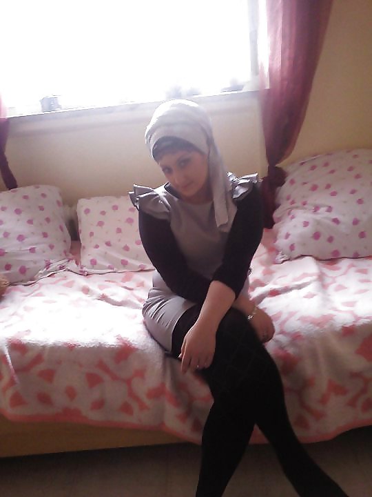 Turbanli hijab árabe, turco, asiático desnudo - no desnudo 14
 #15595966