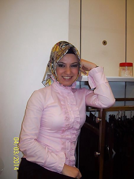 Turbanli hijab árabe, turco, asiático desnudo - no desnudo 14
 #15595976