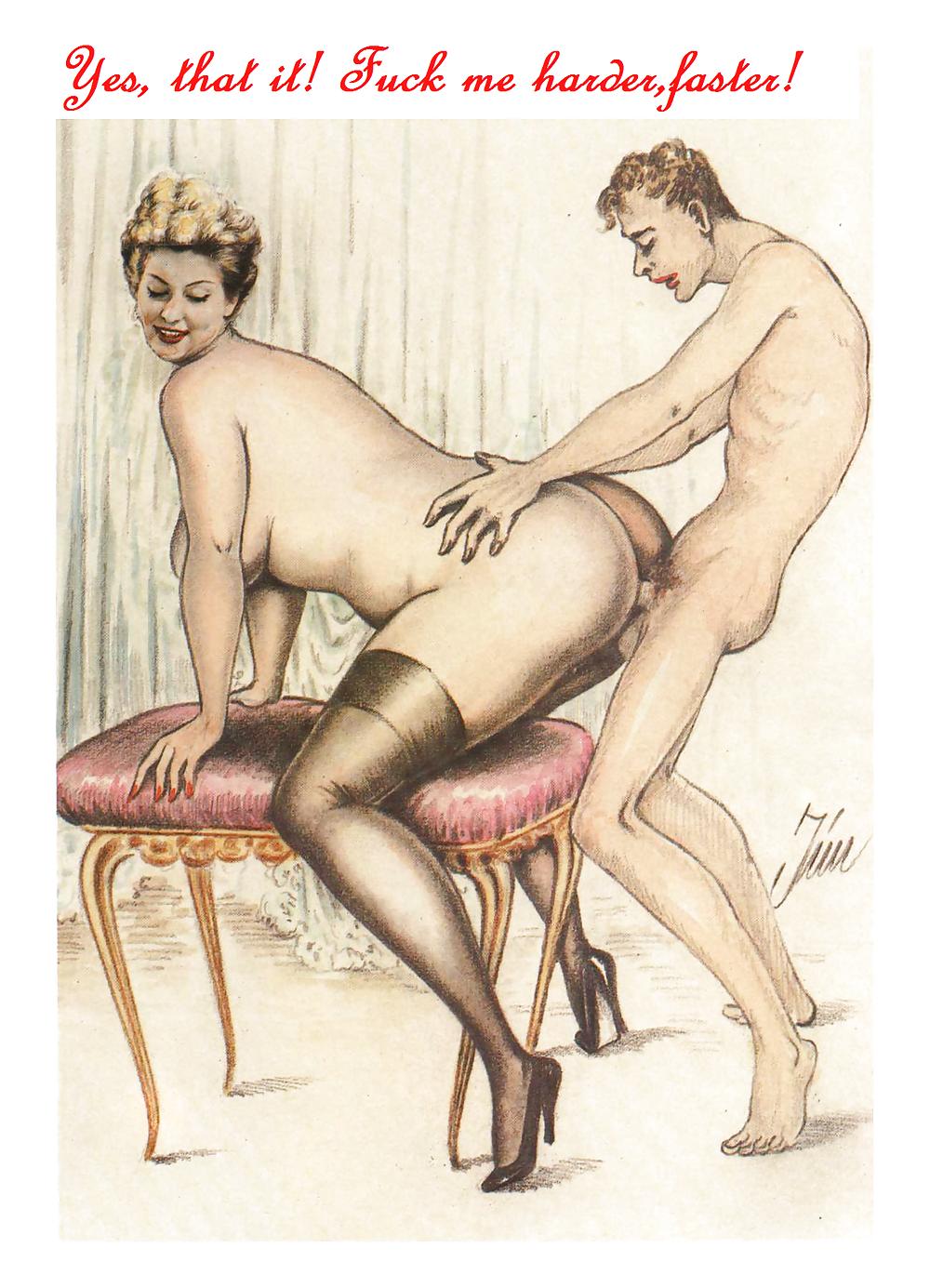 Vintage Sexual Cartoons #1667769
