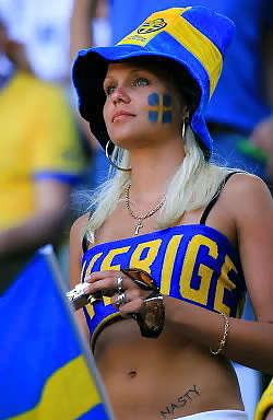 Ladies - soccer fans  #9559284