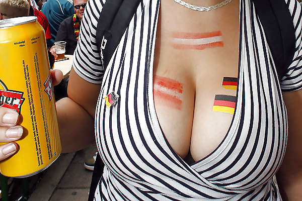 Ladies - soccer fans  #9559292