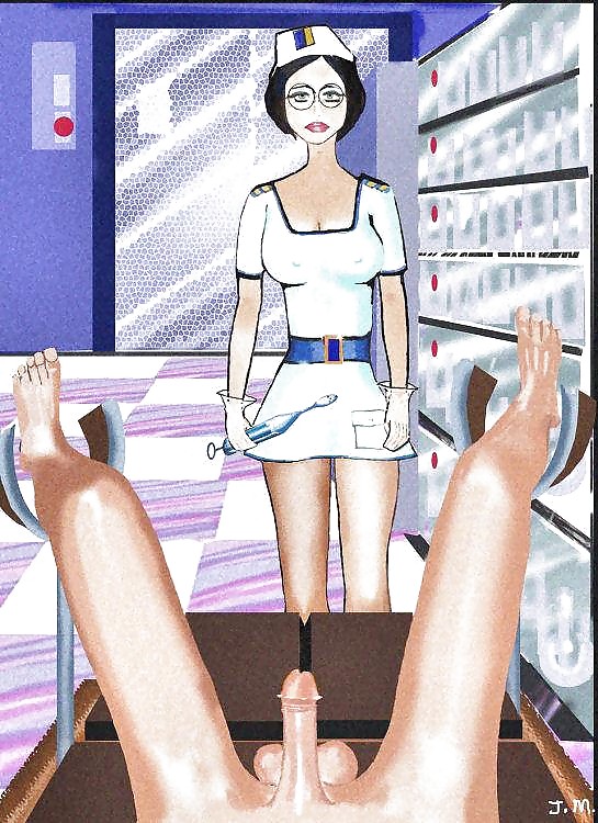 Sexy Cartoon Krankenschwestern Spike #15390799