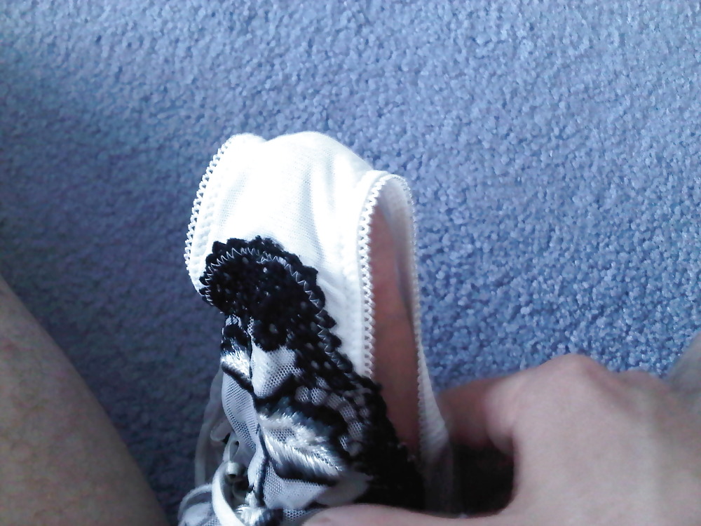 Mom's white panties #3594083