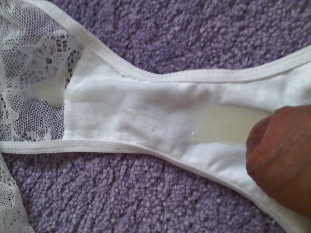 Mom's white panties #3594094