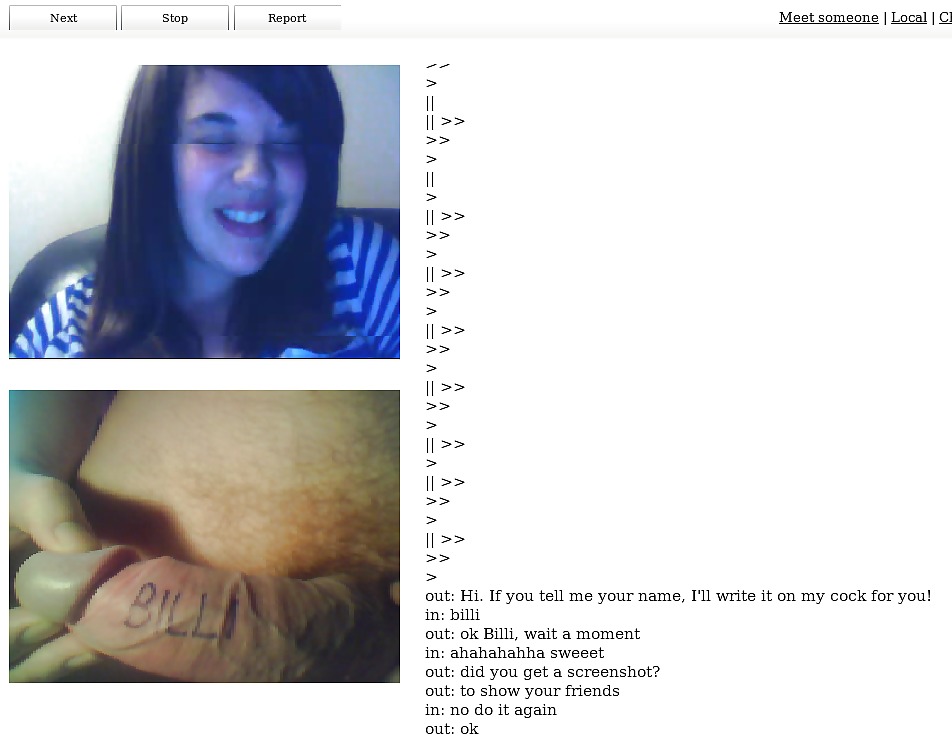 Chatroulette screenshots #1985415