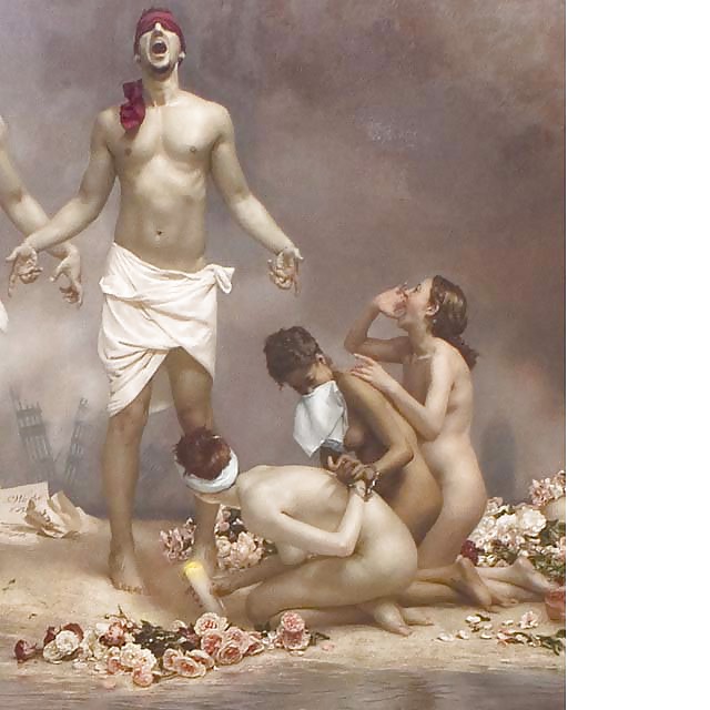 Painted Ero and Porn Art 13 - Norman Lindsay ( 2 ) #7642269