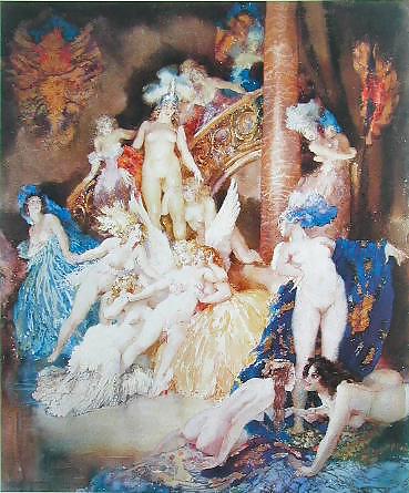 Painted Ero and Porn Art 13 - Norman Lindsay ( 2 ) #7642301