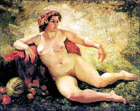 Painted Ero and Porn Art 13 - Norman Lindsay ( 2 ) #7642310