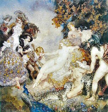 Painted Ero and Porn Art 13 - Norman Lindsay ( 2 ) #7642387