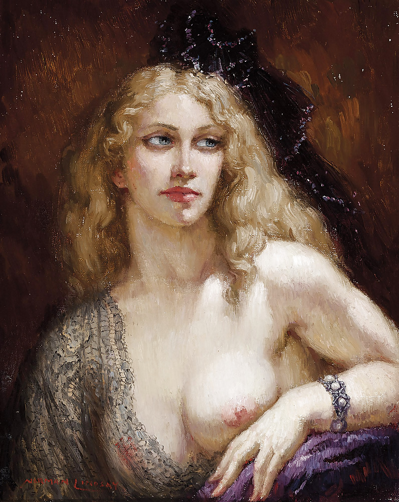 Painted Ero and Porn Art 13 - Norman Lindsay ( 2 ) #7642402