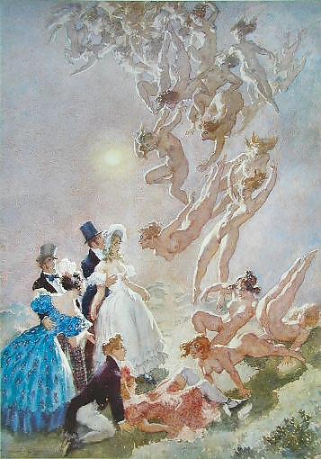 Painted Ero and Porn Art 13 - Norman Lindsay ( 2 ) #7642504