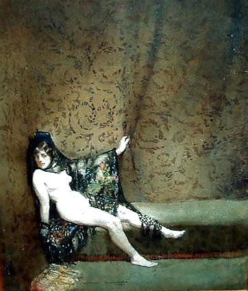 Painted Ero and Porn Art 13 - Norman Lindsay ( 2 ) #7642507
