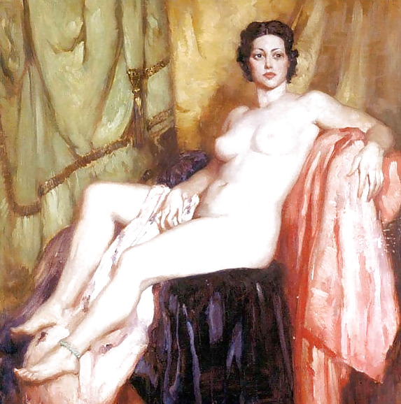 Painted Ero and Porn Art 13 - Norman Lindsay ( 2 ) #7642571