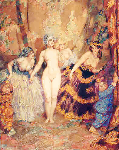 Painted Ero and Porn Art 13 - Norman Lindsay ( 2 ) #7642602