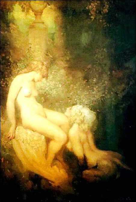 Painted Ero and Porn Art 13 - Norman Lindsay ( 2 ) #7642709
