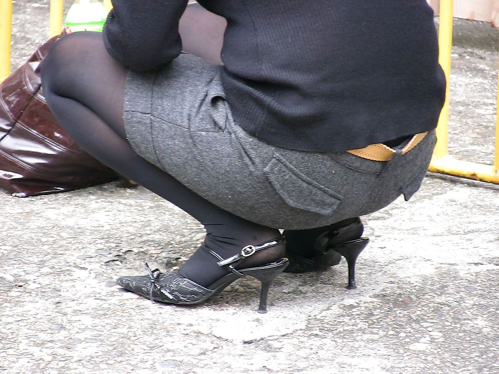 Japanese Candids - Feet on the Street 04 #3528917