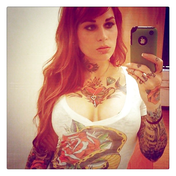 MoRe tattooed chick hotness! - BD71 #5959857