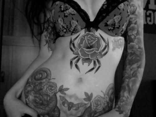 MoRe tattooed chick hotness! - BD71 #5960011