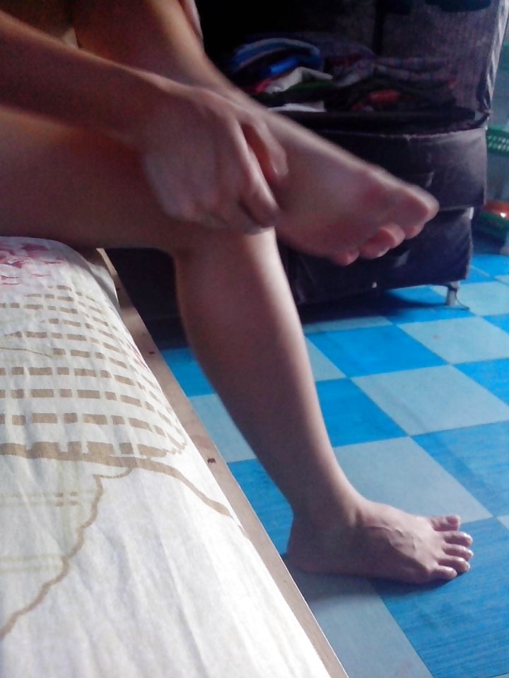 My Asian GFS Feet And Legs  #19608444