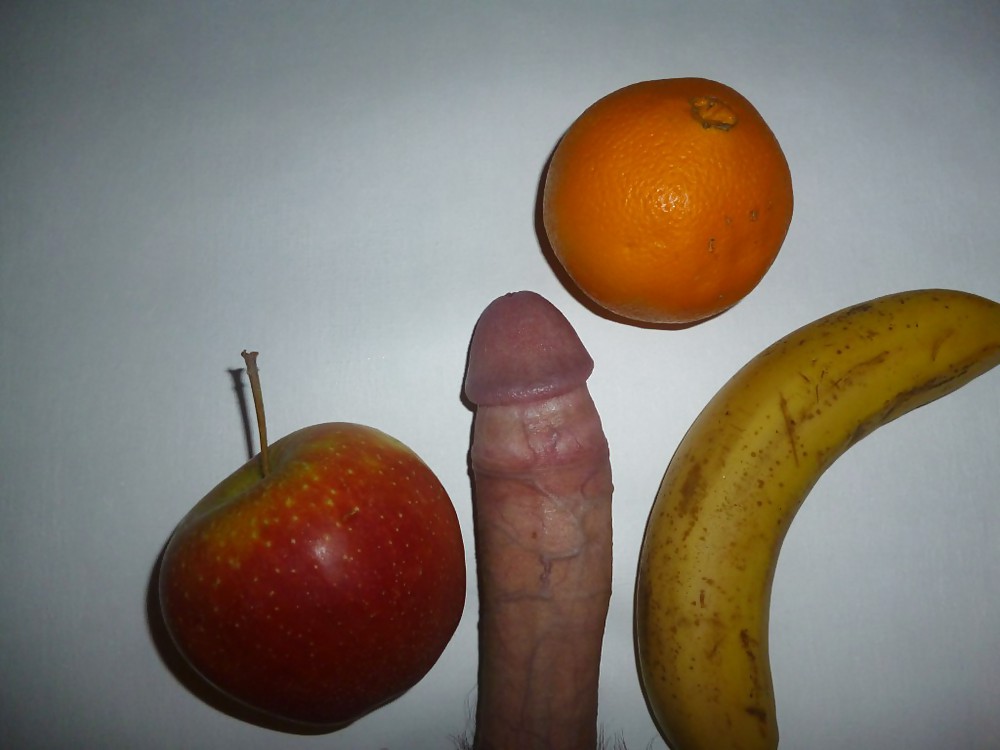 Big nice long dick fruit amateur photo #7282688