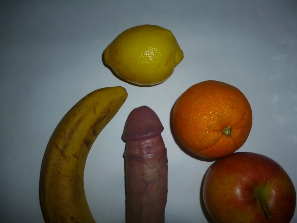 Big nice long dick fruit amateur photo #7282758