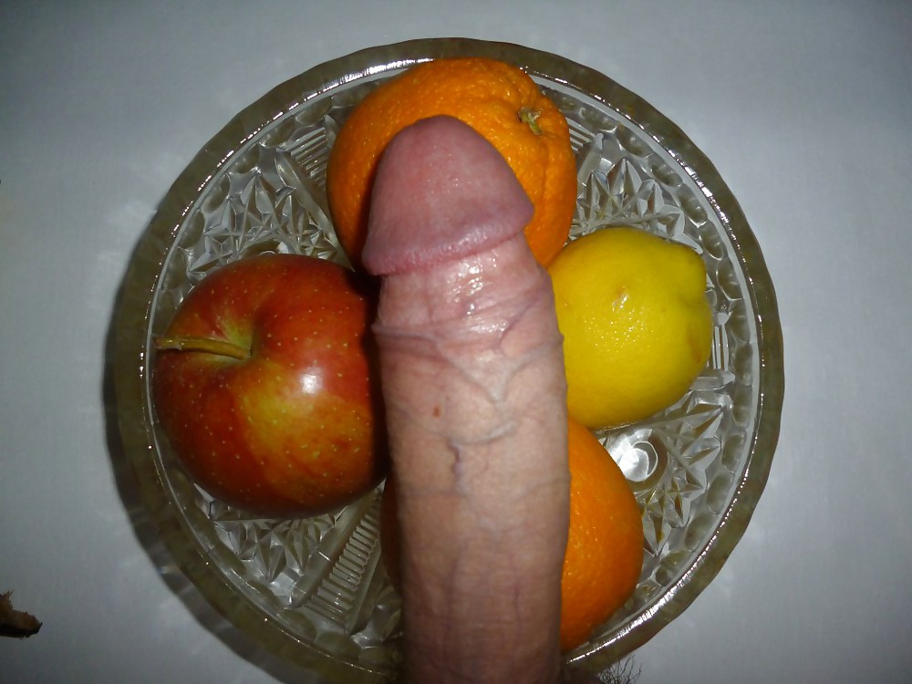 Big nice long dick fruit amateur photo #7282776