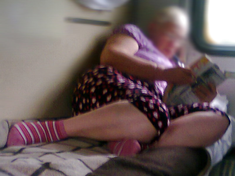 Russian granny with a big ass! Voyeur! #22050479