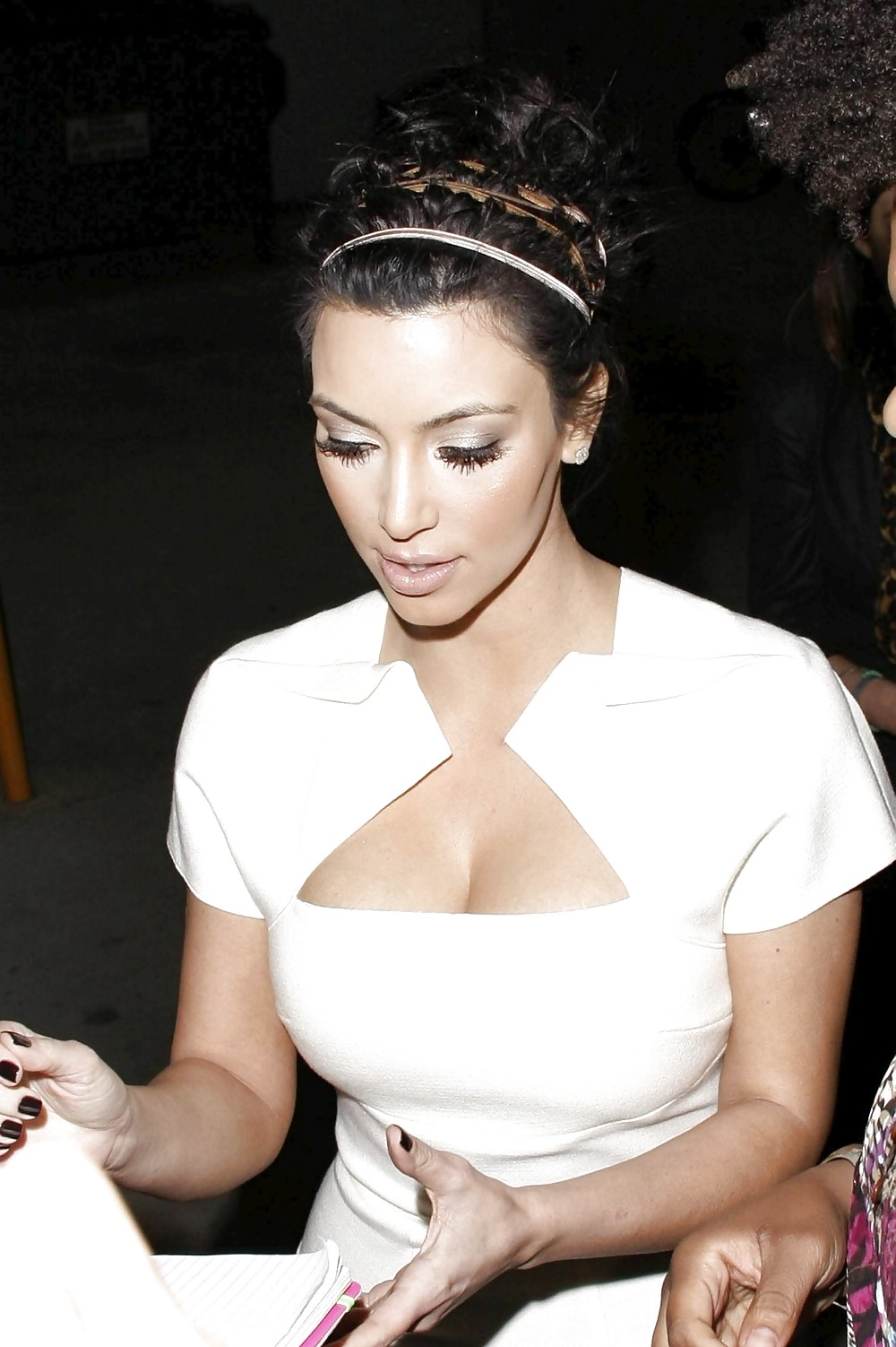 Kim Kardashian Arrive à Jimmy Kimmel Live Show #4213604