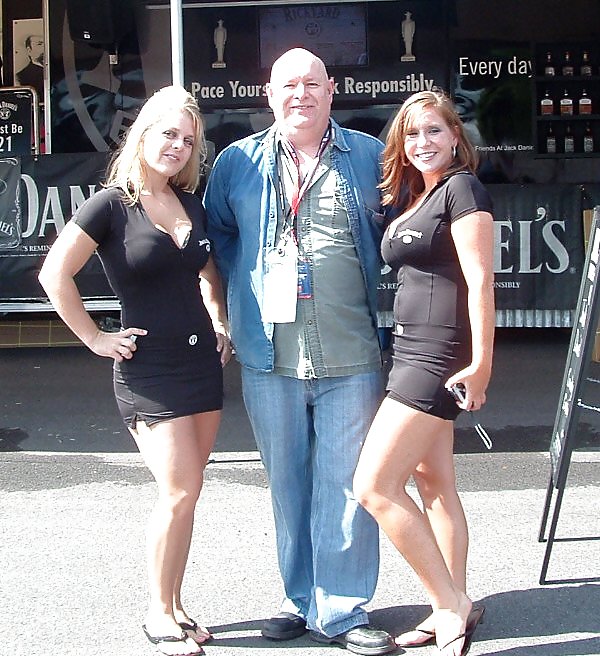 Me at the Pocono racetrack with the Jack Girls #9838864